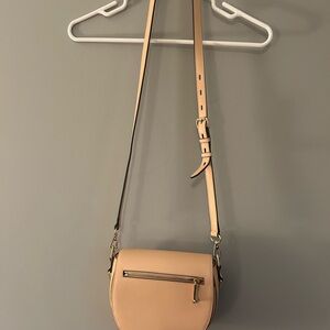 Rebecca Minkoff Leather Ballet Slipper Pink Astor Saddlebag Crossbody Purse NWOT